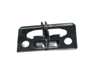 Pied métal et plastique pour rayonnage rack galvanisé - Pré percé, fixation au sol, fabrication européenne_1