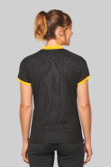 Polo piqué performance femme - 100% polyester - Réf : PA490 - Marque PROACT - Maille Cool Plus - Coupe cintrée_1