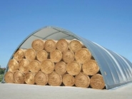 Abri tunnel de stockage - Installation simple - Polyvalence d'utilisation - Membrane plastique renforcée anti-moisissure et ignifuge_1