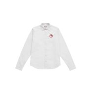 Chemise unisexe London - 100% coton biologique - Concept patch à scratch personnalisable_1