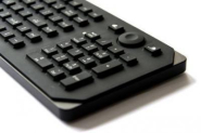 Clavier industriel compact 105 touches rétro-éclairé avec souris 2 boutons - À poser sur table - IP65 Allemand - Référence: RKMB105S49USB_1
