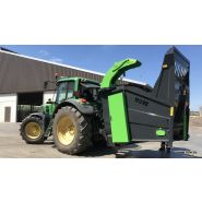 Pailleuse agricole portée pour tracteur - vdw - 1 300 kg / 1 360 kg_1