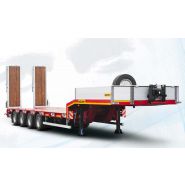 Semi-remorques porte-engins - PTAC maxi 48 ou 58 t - 3 ou 4 essieux - rampes manuelles ou hydrauliques_1
