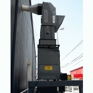 Separopack® V - Séparateur centrifuge pour la séparation air-matière en transfert pneumatique de déchets_1