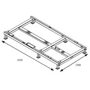 Combiné 2F - Machines pour palettes Platon - Poids 1650 kg - Dimensions 4530x2300 mm_1