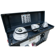 Perceuse à colonne Optimum DQ 32 (230 V) - Précision < 0.03 mm - Table inclinable et rotation 360° - Mandrin autoserrant Premium_1