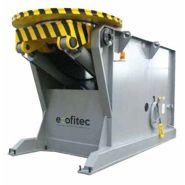 Positionneur de soudage EFPW - capacité 300KG à 20T - châssis mécanosoudé - basculement motorisé