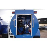 Remorque citerne gazoil GNR tout terrain 9000l Mines, carrières, chantiers BTP..._1