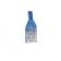 Cordon RJ45 Catégorie 5e U/UTP Bleu - 2 m - Cuivre - Conforme ANSI/TIA 568 et ISO 11801_1