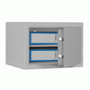 Coffre-fort encastrable FORMAT M 410 - Coffre-fort meuble compact - Serrure électronique S&G Spartan 1007 / Graphite RAL 7024_1