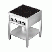 Cuisinière à induction 4 zones avec essous ouvert 7505.0035 COMBISTEEL_1