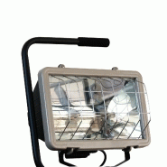 Radiant infrarouge électrique M Confort imperméable - réchauffeur halogène 1300W, couverture 10-12m²_1