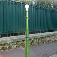 Potelets à mémoire de forme Champs Elysées Ø60 mm Lot de 5 pièces en élastomère de polyuréthane_1