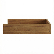 Casquette pour montant Totem 30x60x10cm - chêne Sherman cognac_1