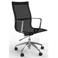 Fauteuil de bureau design EVOLE Résille - Mécanisme basculant - Référence 6490 SB M_1