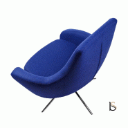 Fauteuil NOOMY - Softline - Divina III bleu 756_1
