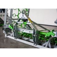 Herse de prairie agricole Zocon - 5m - 3 rangées - cadre galvanisé, tapis réversible 14mm_1