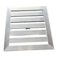 Palette en aluminium 5 plots - Dimensions 1000x1000x150 mm - CMU 1500 kg_1