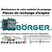 Pompe a lobes mobile thermique électrique borger et pièces de rechange incendie_1