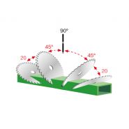 Spring 45 A - Tronçonneuse mono tête - FOM Industrie SRL - Lame widia Ø 450 mm et inclinaison électropneumatique_1