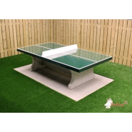 Table de ping pong en béton - BTHEB01 - Résistante aux intempéries et adaptée à un usage collectif_1
