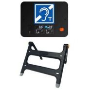 224165 - Boucles magnétiques pour malentendants Deaco - dimensions : 28 x 21 x 1,9 cm - modèle LoopHEAR LH150 PLUS avec support_1