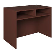 Comptoir Alias L120xP60xH90cm - lie de vin_1