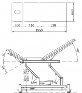EL03 Robin - Lit de traitement électrique Coinfycare - Trois sections, solide et polyvalent_1