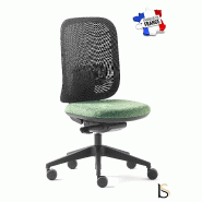 Siège opérateur Alaia en résille - Sokoa - Bleu, Non, Non, Sol dur_2