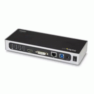 Station d'Accueil USB 3.0 à  Double àÉcran - Dock Universel Type-A pour PC/Ordinateur Portable avec HD_1