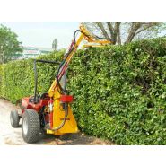 Taille-haie th 280r avec commandes électriques proportionnelles et double attelage