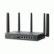 TP-Link Omada ER706W-4G routeur sans fil Gigabit Ethernet Bi-bande (2,4 GHz / 5 GHz) Noir_1