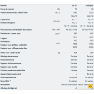 Treuil forestier hydraulique avec une force de traction de 5 tonnes - uniforest 50 eh / ehpro_1