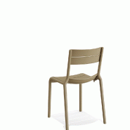 Calor - Chaise empilable en polypropylène sable_1