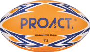 Ballon rugby challenger T3 - Réf: PA822 - 3 couches laminées - Finition grippy - Marque PROACT_1