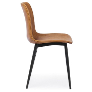 Chaise Kyra pu cuir vintage 44 x 50 x 80 cm - par 2_1
