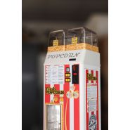 Distributeur automatique de pop-corn 520_EU - 2 bacs de stockage salé et sucré - Breveté et garanti 2 ans_1