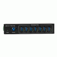 Exsys ex-11227hmvs hub métal 7 ports usb 3.2 gen 1 via vl811+ chipset_1