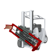 Pinces de Serrage pour  chariot élévateurs et engins de levage en Isère et Rhône  -  disponible en achat neuf et en location de courte à longue durée_1