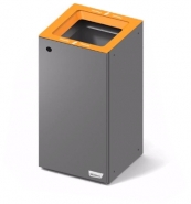 Quadrapole - poubelle tri sélectif modulaire et élégante pour le bureau - Bammens_1