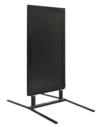 Stop trottoir sur ressorts - 1280x650 mm - Double face craie ou feutre - Fabrication française_1