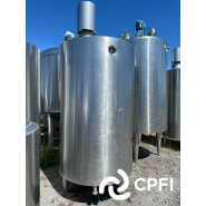 Cuve ETA 2000 L - Inox 304L - CUV440 - Avec Agitation Tri-pâle et Isolation_1