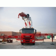 Série 135000 E ASC Plus - E9F184 - Grue auxiliaire Cormach - Pression 310 bar - Capacité 7700 kg - Longueur du bras hyd. 27540 mm_1