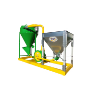 Broyeur mélangeur vertical pour aliment du bétail 500kg/h à 5t/h_1