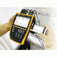 Analyseur de qualité réseaux électriques Classe A CA8345 - Triphasé - Chauvin Arnoux - Chargeur PA32ER (1000V CAT IV)_1