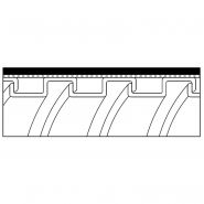 WP-S1TBP1 - Flexible métallique en acier inoxydable Kaiflex - Serrure carrée, tresse en cuivre étamé et gaine PVC_1