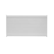 Clôture en aluminium Dominica - lames horizontales pleines - hauteur 835 mm/798 mm - 23 coloris au choix_1