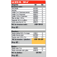 Échafaudage VITO 49 - LOT 104 m² - Classe 4 : 300 kg/m² - Longueur 13 m - Hauteur 8 m - Ø 49 mm galvanisé_1