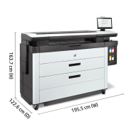 Traceur HP PageWide XL 8200 - Imprimante grand format rapide avec encres pigmentées et écran tactile 15 pouces_1