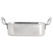 Mini plat inox poli miroir 14,5x9,5x4,5cm - par 6_1
